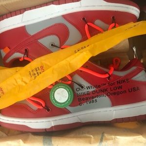 Brand new Nike off-white dunks
